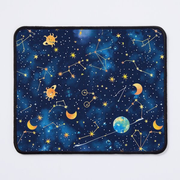 Item preview, Starry Night Sky Seamless Patterns 4 designed and sold by GoldenBubbleGum.