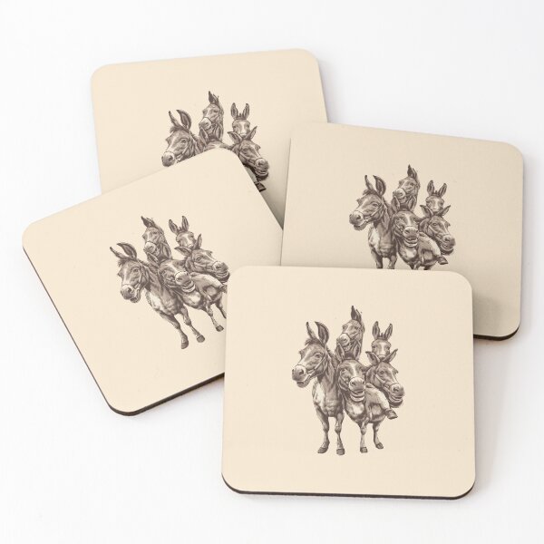 Item preview, Funny Donkeys designed and sold by Itsheartshop.