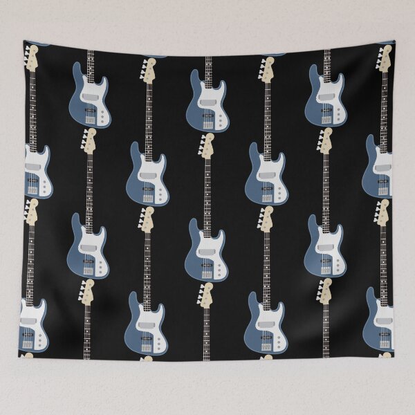 Item preview, Bass guitar - Blue designed and sold by BRU Design.