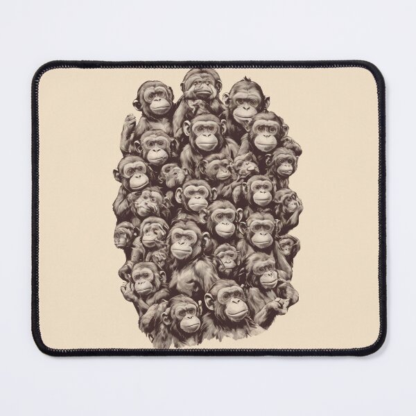 Item preview, Group Of Monkeys designed and sold by Itsheartshop.