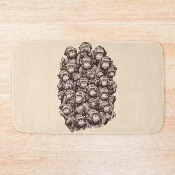 Item preview, Group Of Monkeys designed and sold by Itsheartshop.