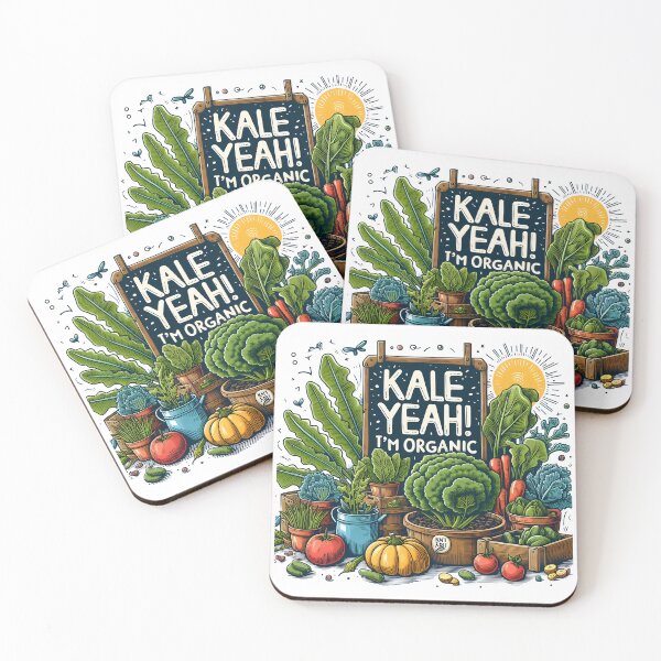 Item preview, Kale Yeah! I'm Organic designed and sold by Dungeon-Depot.