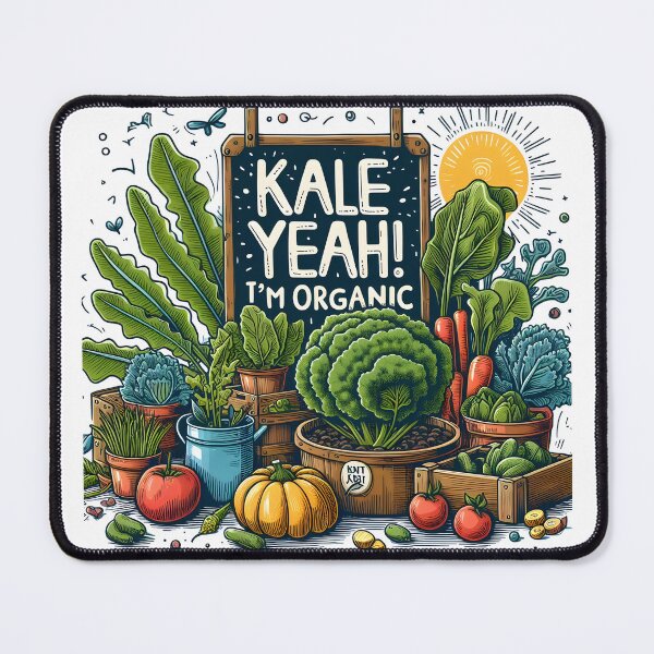 Item preview, Kale Yeah! I'm Organic designed and sold by Dungeon-Depot.