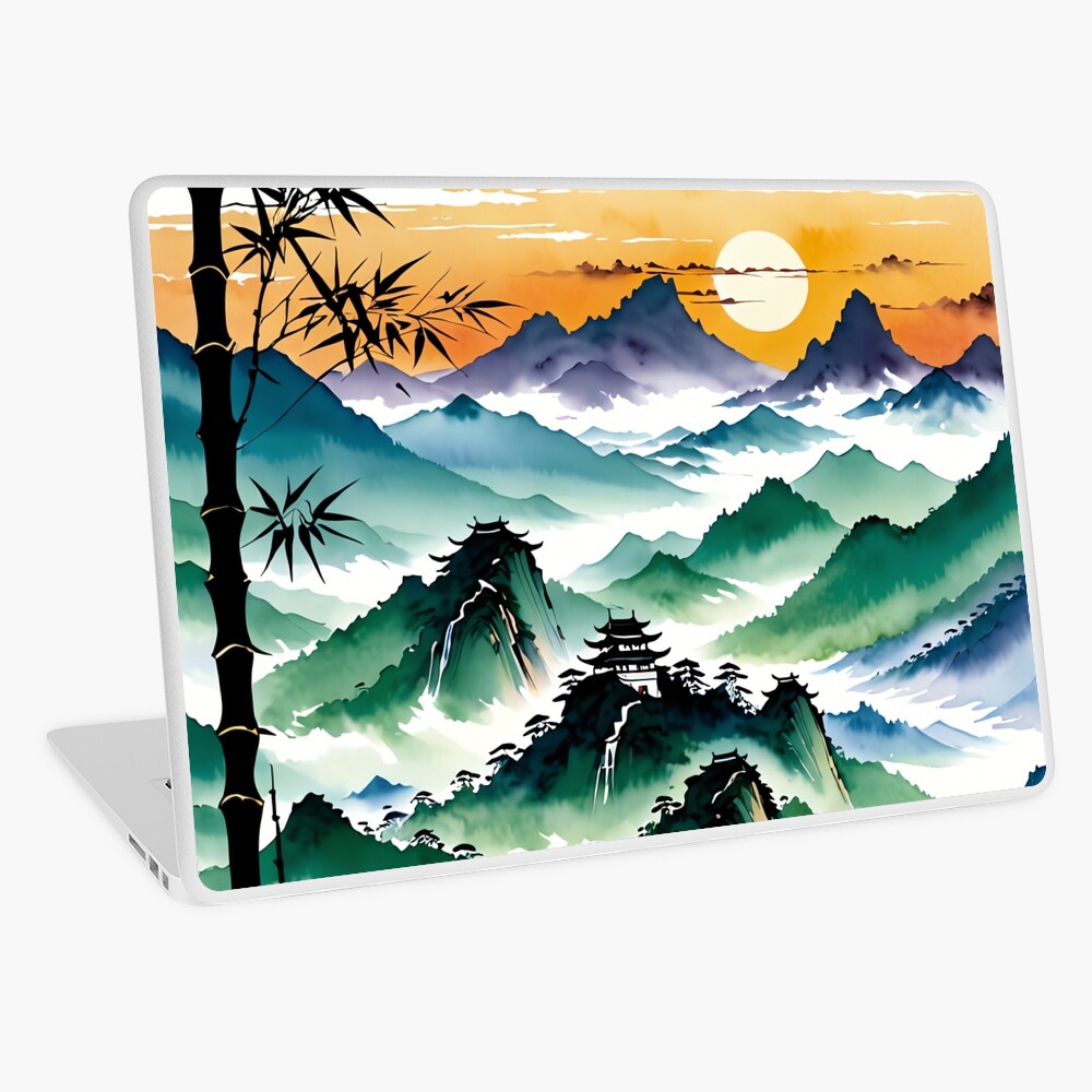 Item preview, Laptop Skin designed and sold by PanoramaPrints.