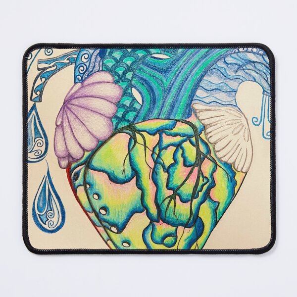 Item preview, Sacred Xam Heart of the Ocean designed and sold by Jacqueline’s Hearts.