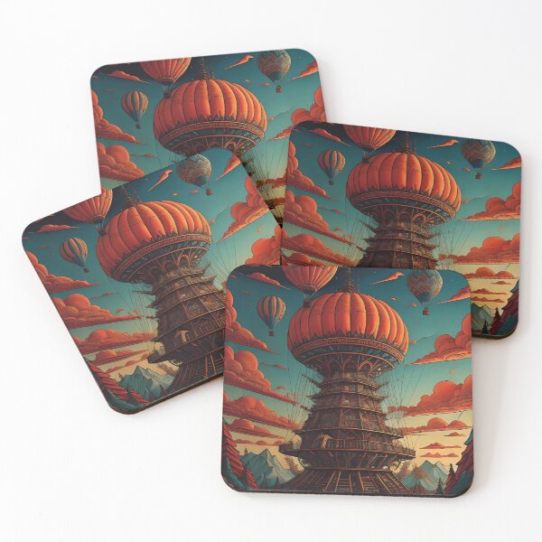 Item preview, Hot air Balloon  designed and sold by Outlawturnip.
