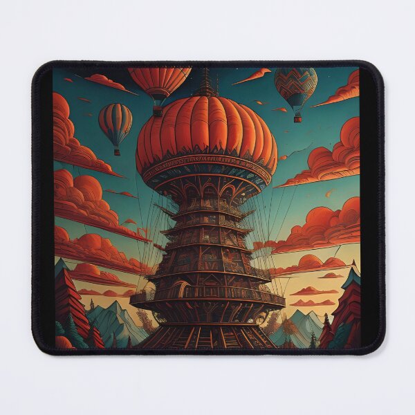Item preview, Hot air Balloon designed and sold by Outlawturnip.