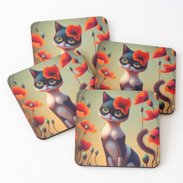 Item preview, biocolor cat and flower v8 designed and sold by FenwickDesign99.