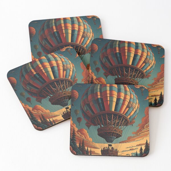Item preview, Hot air Balloon  designed and sold by Outlawturnip.