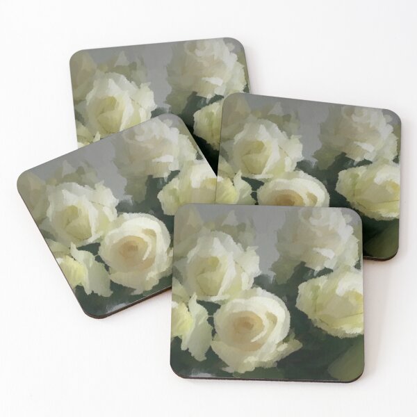Item preview, Cream roses designed and sold by Flowersonstuff.