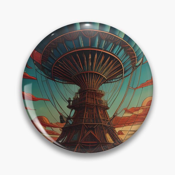 Item preview, Hot air Balloon  designed and sold by Outlawturnip.