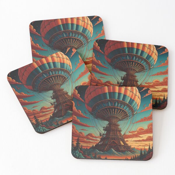 Item preview, Hot air Balloon  designed and sold by Outlawturnip.