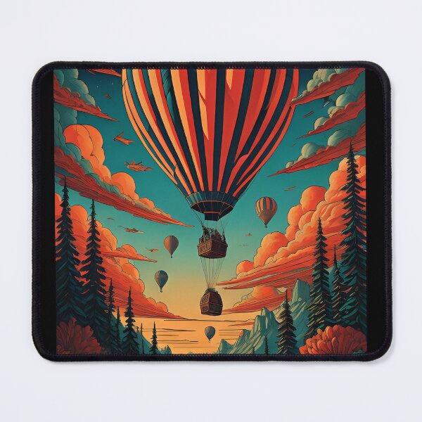 Item preview, Hot air Balloon designed and sold by Outlawturnip.