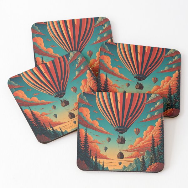 Item preview, Hot air Balloon  designed and sold by Outlawturnip.