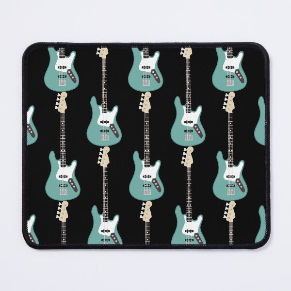 Item preview, Bass guitar - Seafoam Green designed and sold by BRU Design.