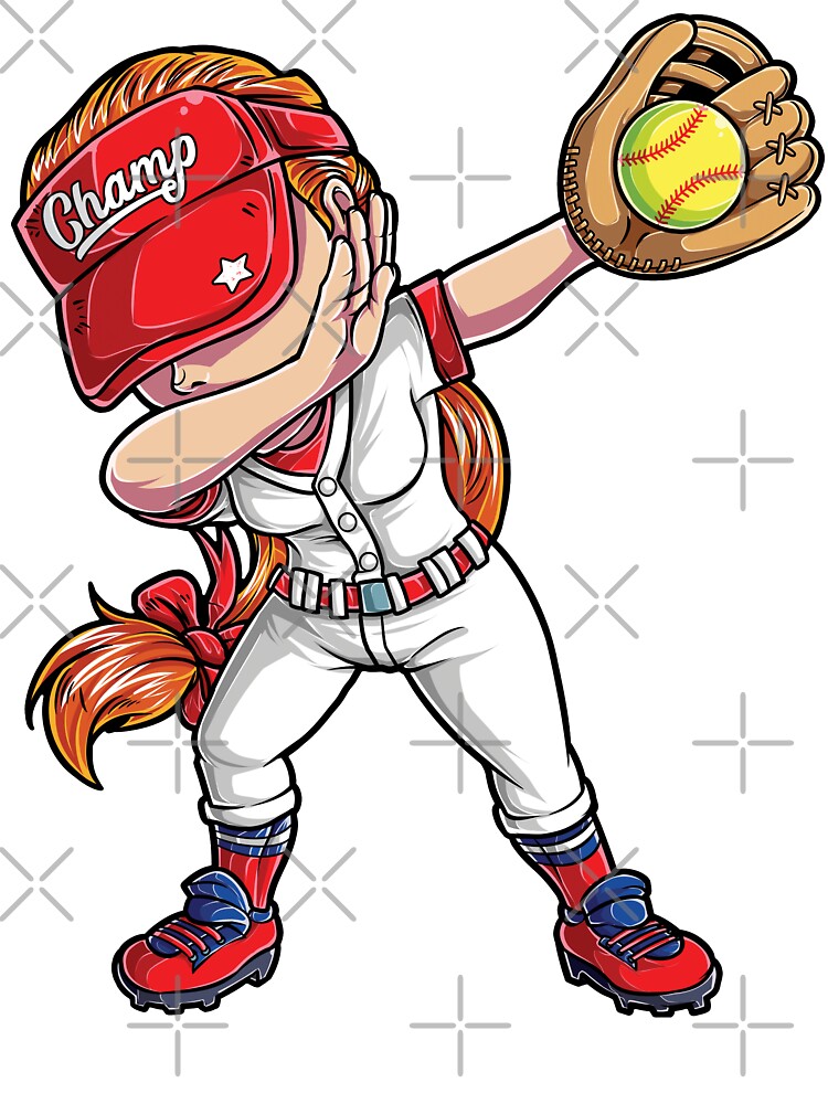 Dabbing Softball Girl T Shirt Catcher Pitcher Women Dab Gift Dabbing Softball Girl T Shirt Catcher Pitcher Women Dab Gift