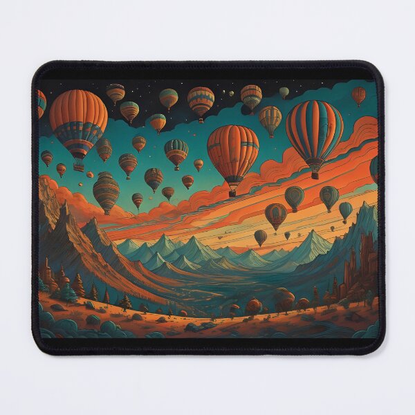 Item preview, Hot air Balloon designed and sold by Outlawturnip.