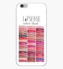 Lipsense, Lipstick, Lipsense Chart, Lipsense Color Chart, Lipsense Colors, Lipsense Distributor iPhone Case
