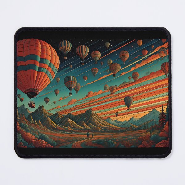 Item preview, Hot air Balloon designed and sold by Outlawturnip.