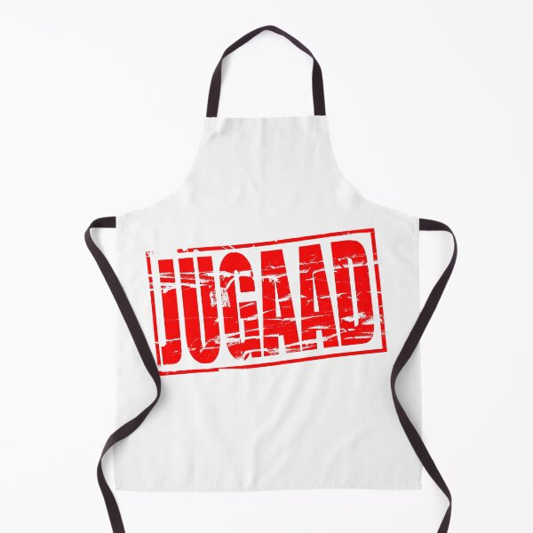 Item preview, Red rubber stamp effect with the term Jugaad. जुगाड़  designed and sold by funkyworm.