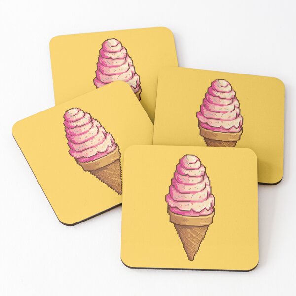 Item preview, Pixelated Summer Bliss: Retro Ice Cream designed and sold by Pixelartshirt.