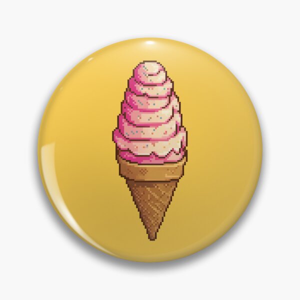 Item preview, Pixelated Summer Bliss: Retro Ice Cream designed and sold by Pixelartshirt.