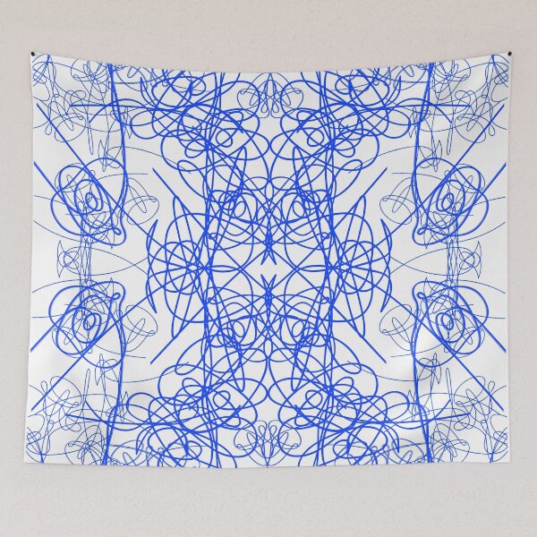 Item preview, Blue Swirls 7  designed and sold by Elizabeth Austin-Craig.