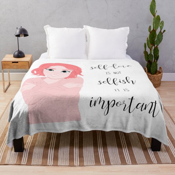 Item preview, Girl Hug Self-love Is Not Selfish It Is Important Graphic Composition designed and sold by Springcolors Blossom.