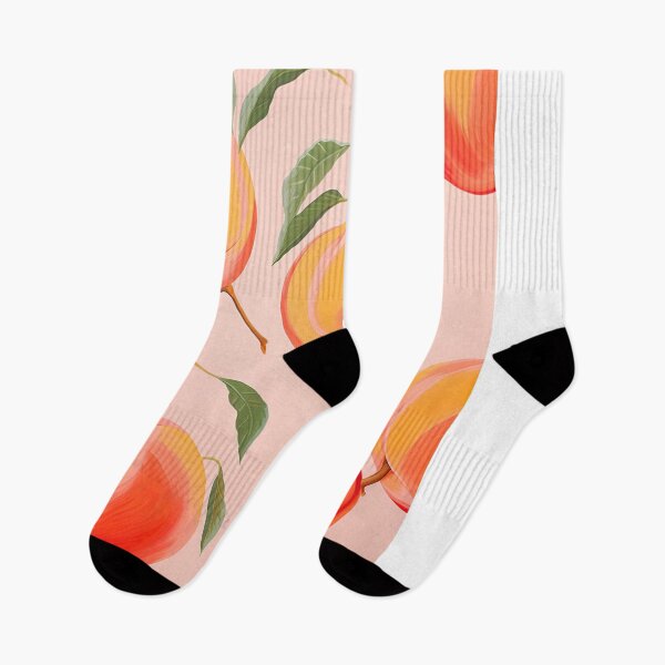 Item preview, colorful peaches art designed and sold by ururuty.