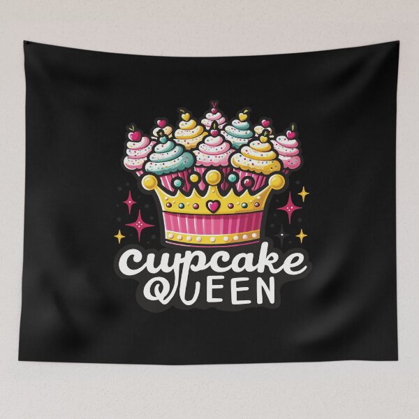 Item preview, Cupcake Queen Delicious Bakery Muffin designed and sold by Thomas Remmers.