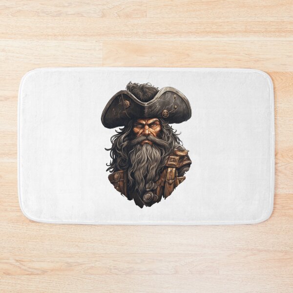 Item preview, Blackbeard, legendary pirate designed and sold by MidArtForge.