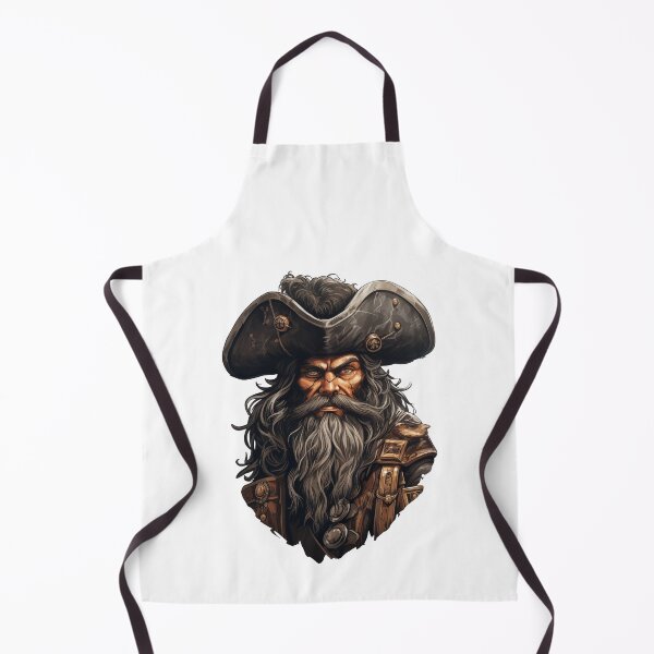 Item preview, Blackbeard, legendary pirate designed and sold by MidArtForge.