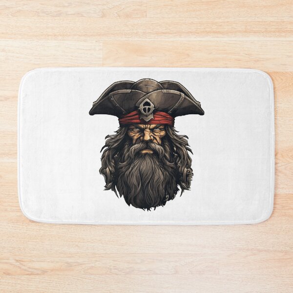 Item preview, Blackbeard, legendary pirate designed and sold by MidArtForge.