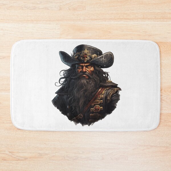 Item preview, Blackbeard, legendary pirate designed and sold by MidArtForge.