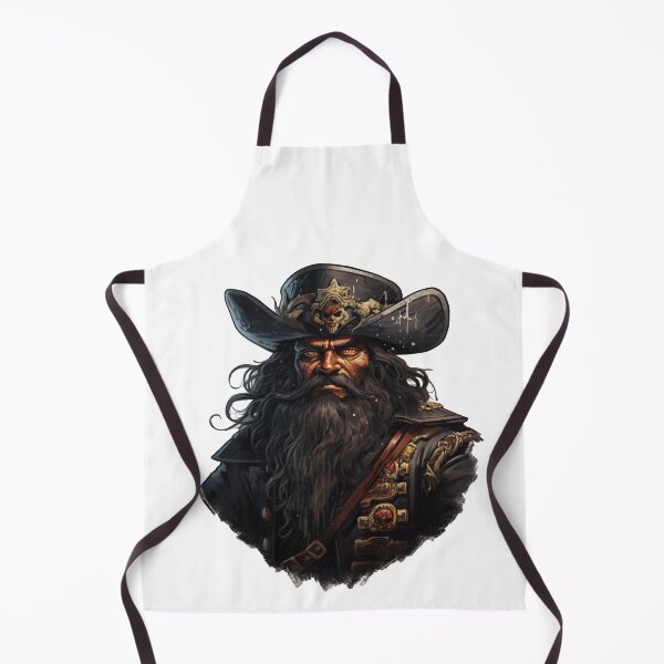 Item preview, Blackbeard, legendary pirate designed and sold by MidArtForge.