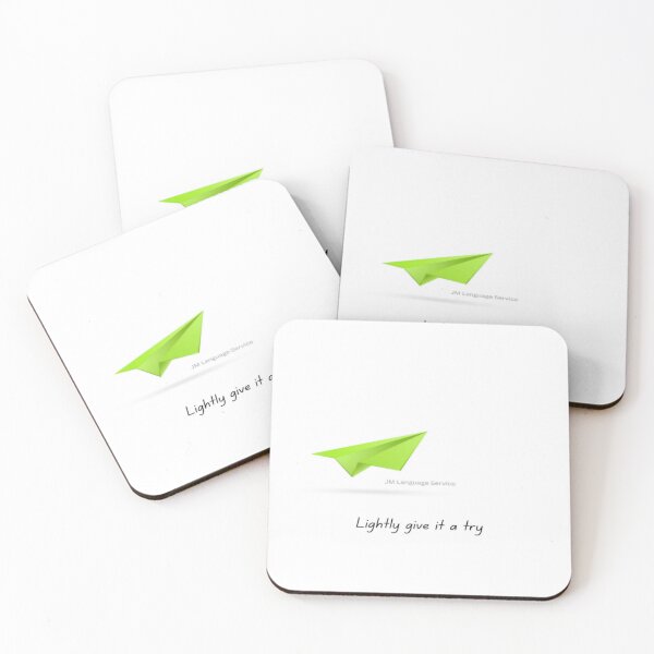 Item preview, JM's Thoughts at This Moment #17-Lightly give it a try designed and sold by JM Language Service.
