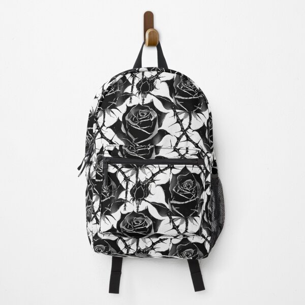 Item preview, Black Roses and Thorns Gothic Pattern designed and sold by ossiagraphics.