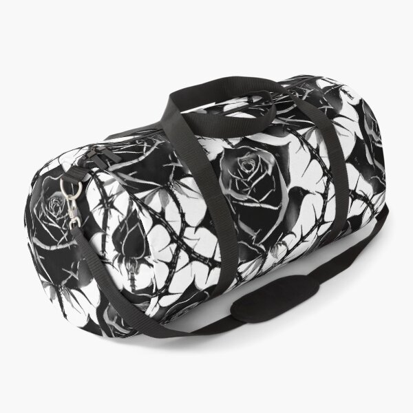 Item preview, Black Roses and Thorns Gothic Pattern designed and sold by ossiagraphics.