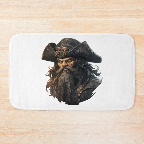 Item preview, Blackbeard, legendary pirate designed and sold by MidArtForge.