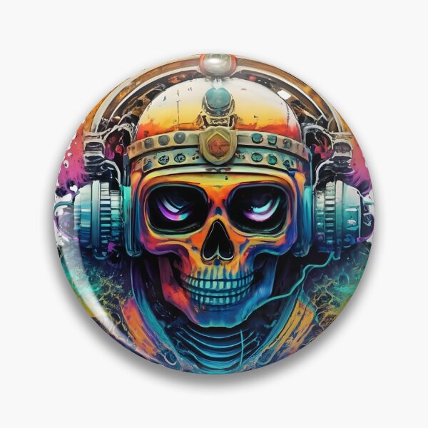 Item preview, techno bone colorful designed and sold by SabyDigitalArt.