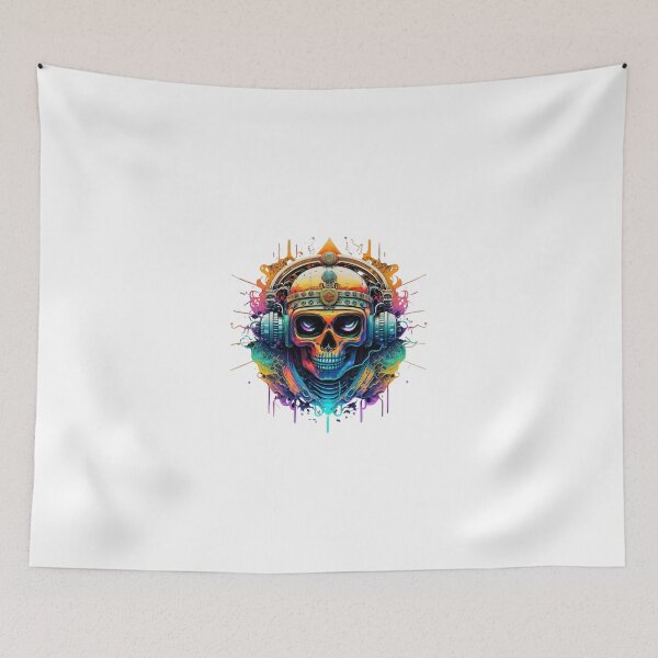 Item preview, techno bone colorful designed and sold by SabyDigitalArt.