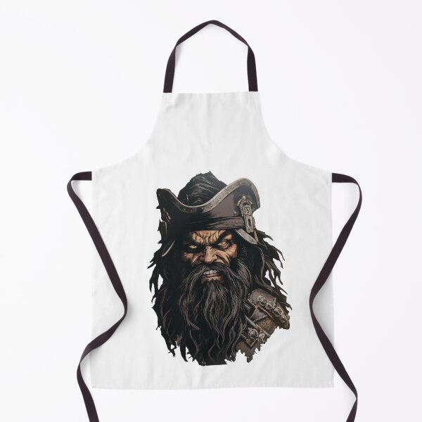 Item preview, Blackbeard, legendary pirate designed and sold by MidArtForge.