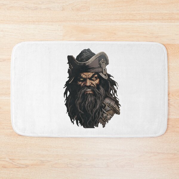 Item preview, Blackbeard, legendary pirate designed and sold by MidArtForge.