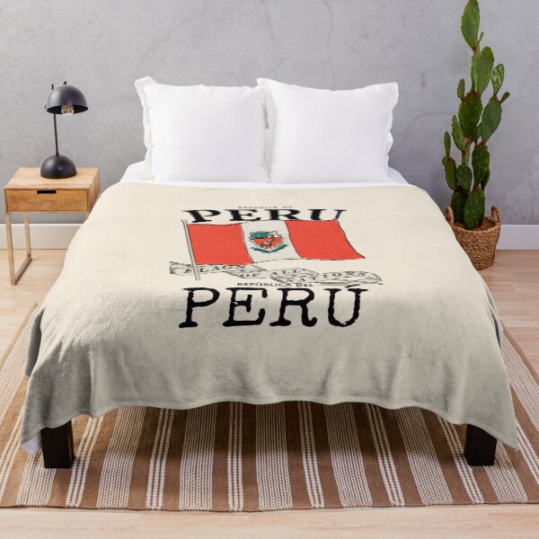 Item preview, Vintage Peru Country Flag designed and sold by KewaleeTee.