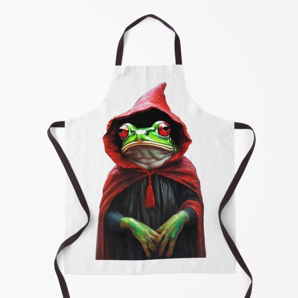 Item preview, Frog in a Red Cloak designed and sold by techiwebicodi.