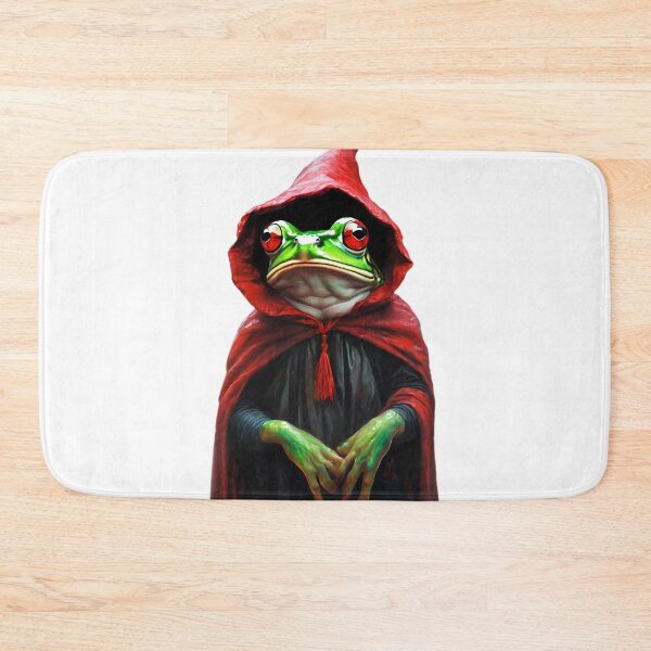 Item preview, Frog in a Red Cloak designed and sold by techiwebicodi.