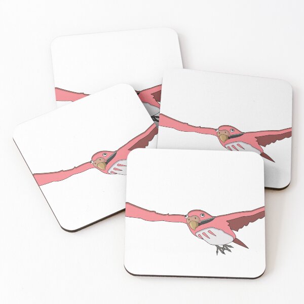 Item preview, Flight of The Boy and the Heron Parakeets - Pink designed and sold by JodyMoon.