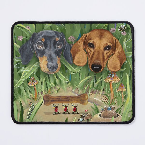 Item preview, Dachshunds Observe The Ants designed and sold by Clitus.