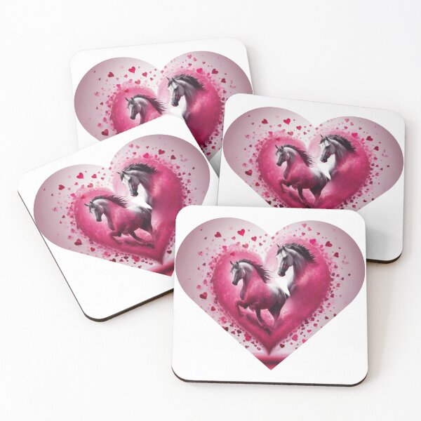 Item preview, Couple  Horses With Heart  In Love designed and sold by BotunPeony.