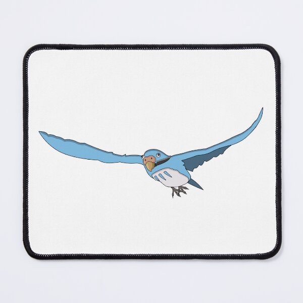 Item preview, Flight of The Boy and the Heron Parakeets - Blue designed and sold by JodyMoon.